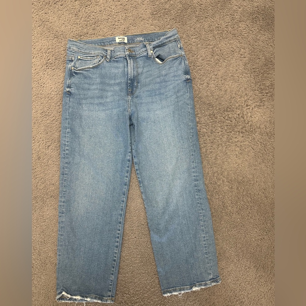Kensie Light Blue High-Rise Jeans